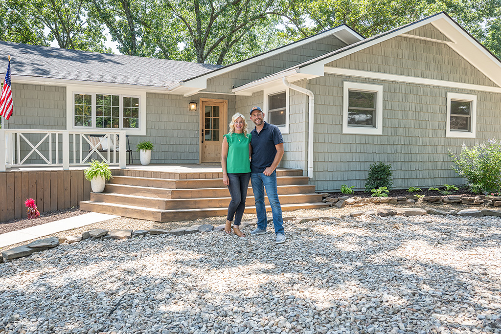 HGTV Stars Dave and Jenny Marrs Breathe Fresh Life into Lakeside Home with AMBLA Exteriors®