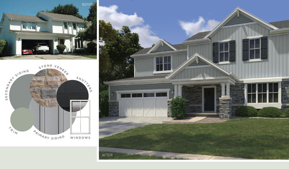 Keeping Up with Color Trends with AMBLA Signature Vinyl Siding and AMBLA INC Accents and Accessories