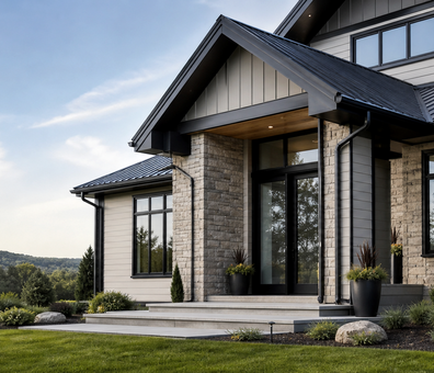 Perspective Multislide Vinyl Patio Door